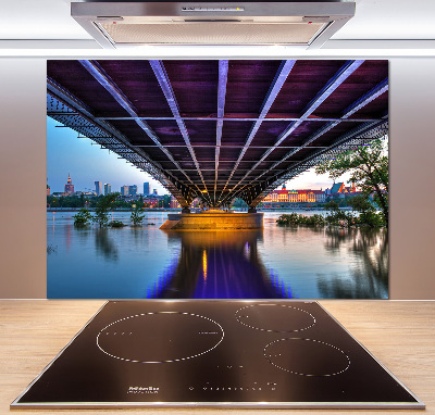Keuken achterwand Brug in Warschau