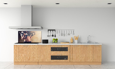 Keuken achterwand Spieropbouw