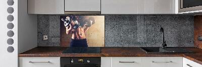 Keuken achterwand Spieropbouw