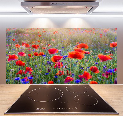 Achterwand keuken Wilde bloemen