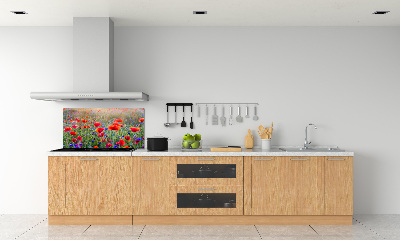 Achterwand keuken Wilde bloemen