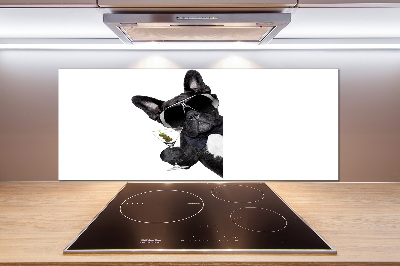 Spatplaat keuken Martini Dog