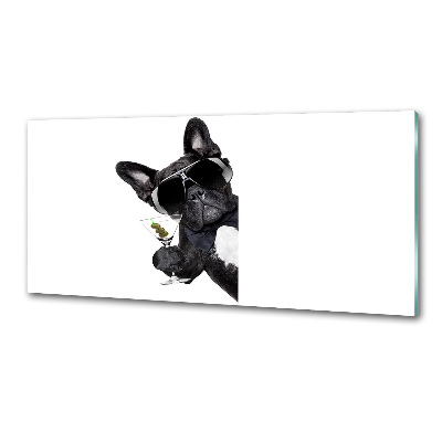 Spatplaat keuken Martini Dog