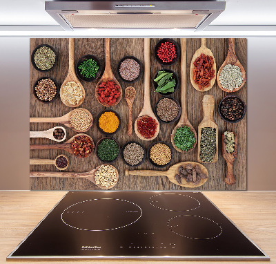 Spatplaat keuken Specerijen en kruiden