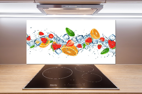 Keuken achterwand Fruit met ijs