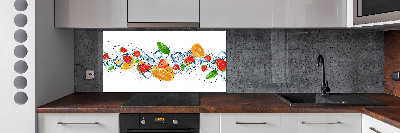 Keuken achterwand Fruit met ijs
