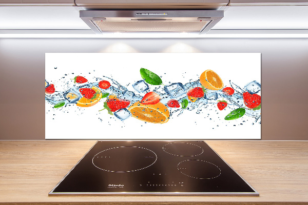 Keuken achterwand Fruit met ijs