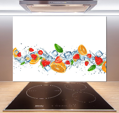 Keuken achterwand Fruit met ijs
