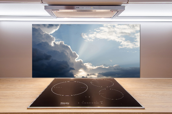 Achterwand keuken Wolken aan de hemel
