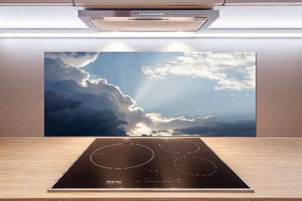 Achterwand keuken Wolken aan de hemel