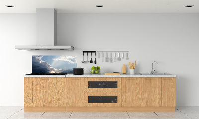 Achterwand keuken Wolken aan de hemel
