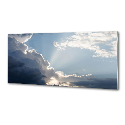 Achterwand keuken Wolken aan de hemel