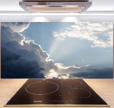 Achterwand keuken Wolken aan de hemel