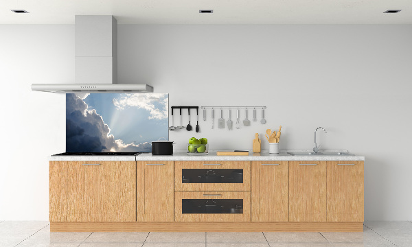 Achterwand keuken Wolken aan de hemel