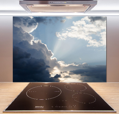 Achterwand keuken Wolken aan de hemel