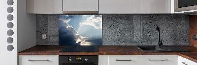 Achterwand keuken Wolken aan de hemel