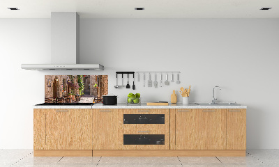 Spatscherm keuken Italiaanse straat