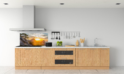 Keuken achterwand Zonsondergang