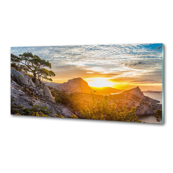 Keuken achterwand Zonsondergang