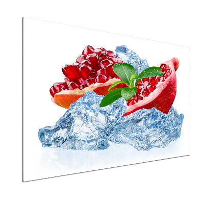 Achterwand keuken Granaatappel met ijs