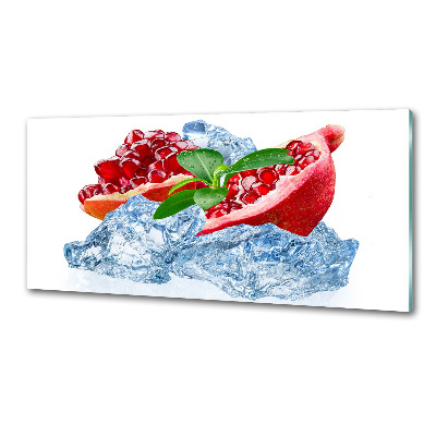 Achterwand keuken Granaatappel met ijs