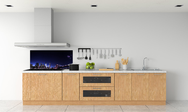 Achterwand keuken Brooklynbrug