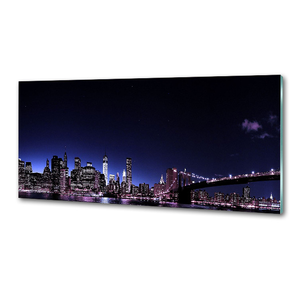 Achterwand keuken Brooklynbrug