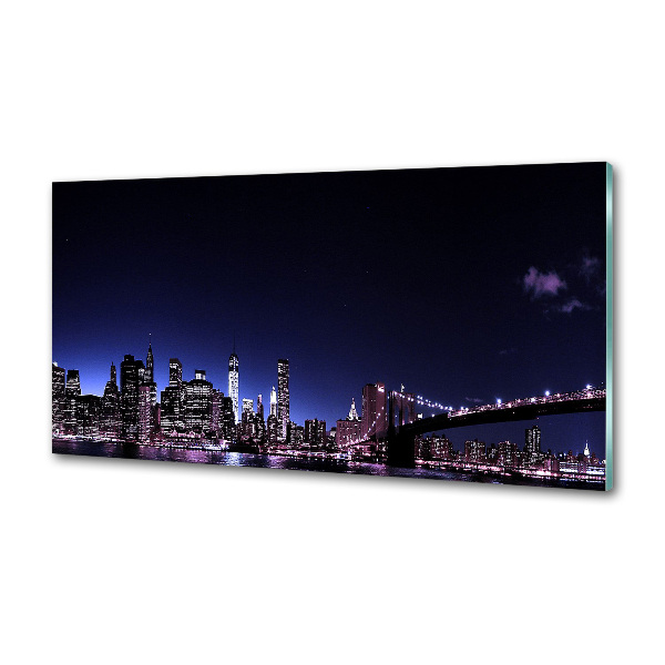 Achterwand keuken Brooklynbrug