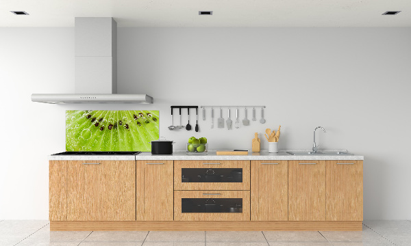 Glazen achterwand keuken Kiwi