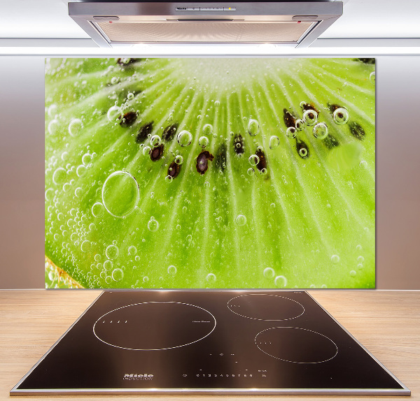 Glazen achterwand keuken Kiwi