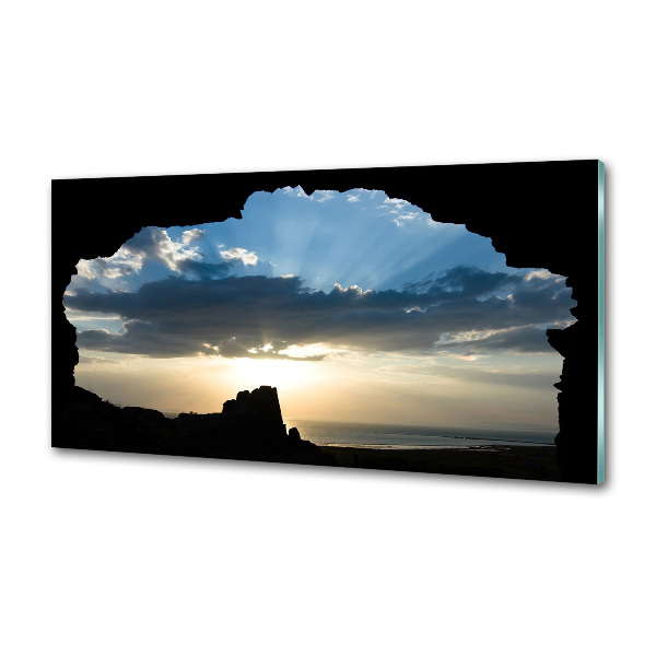 Achterwand keuken Zonsondergang