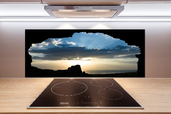 Achterwand keuken Zonsondergang