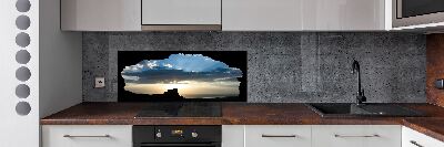 Achterwand keuken Zonsondergang