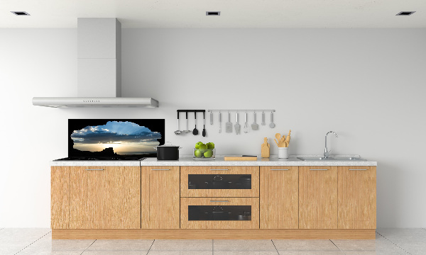 Achterwand keuken Zonsondergang