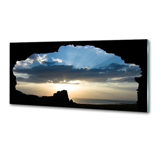 Achterwand keuken Zonsondergang