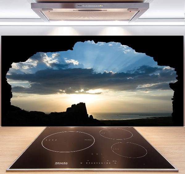 Achterwand keuken Zonsondergang