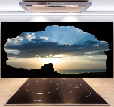 Achterwand keuken Zonsondergang