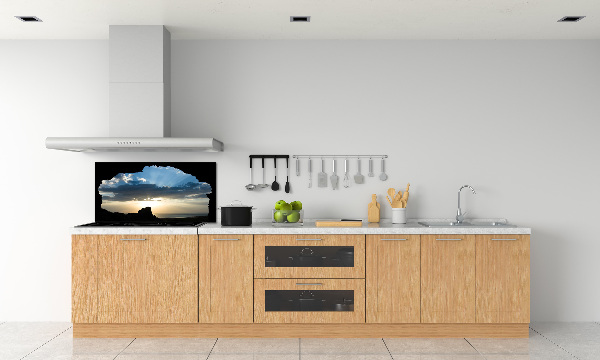 Achterwand keuken Zonsondergang