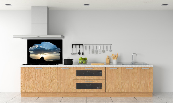 Achterwand keuken Zonsondergang