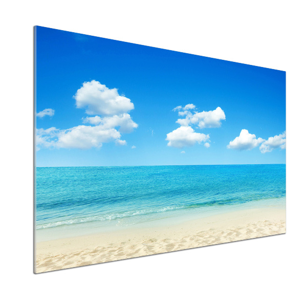 Spatscherm keuken Paradijsstrand