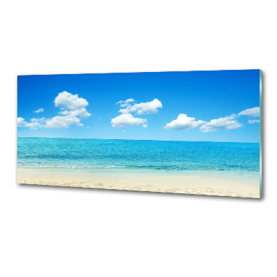 Spatscherm keuken Paradijsstrand