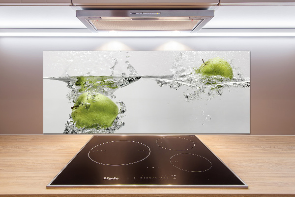Achterwand keuken Een appel onder water
