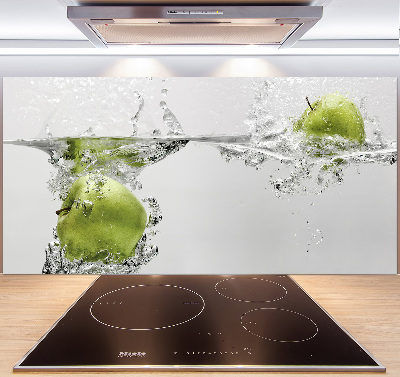 Achterwand keuken Een appel onder water