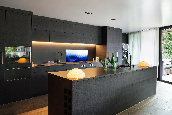 Keuken achterwand Kubussen achtergrond