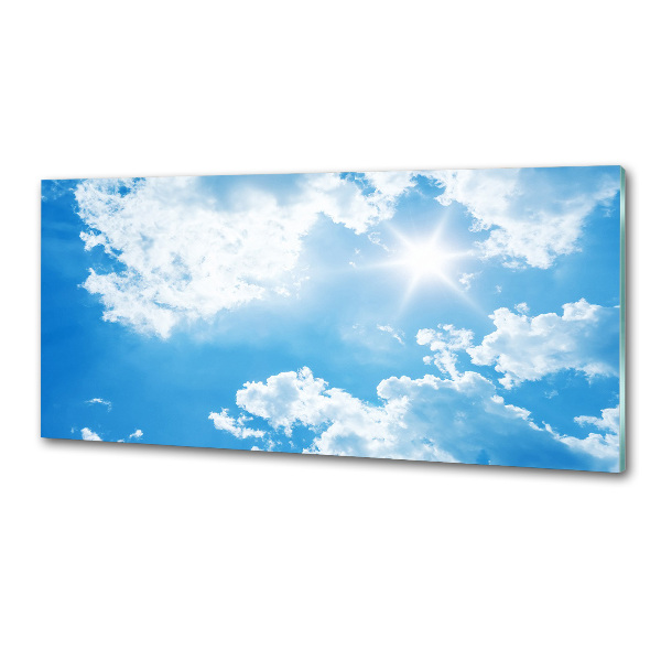 Spatscherm keuken Wolken aan de hemel