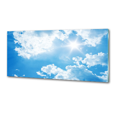 Spatscherm keuken Wolken aan de hemel