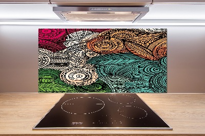 Achterwand keuken Abstracte veren