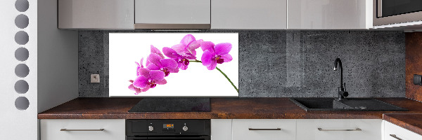 Keuken achterwand Roze orchidee