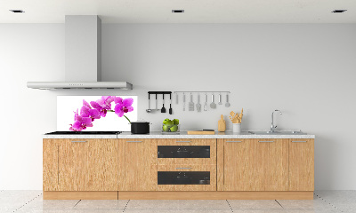 Keuken achterwand Roze orchidee