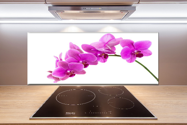 Keuken achterwand Roze orchidee
